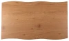 Stół rozkładany Fresno do jadalni 150-210 cm dąb/czarny mat