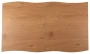Stół rozkładany Fresno do jadalni 150-210 cm dąb/czarny mat