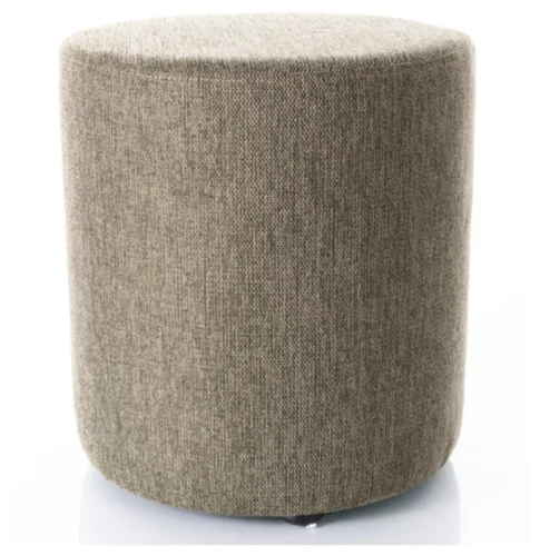 Pufa tapicerowana Doti C Brego do salonu 33 cm oliwkowy