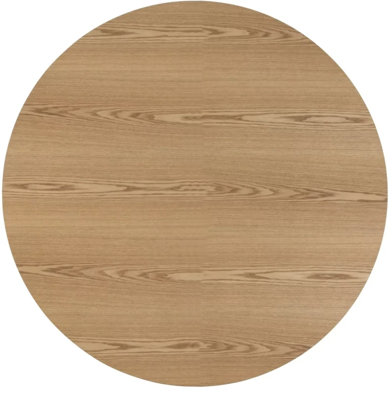 Stół okrągły Angel do jadalni 120 cm dąb/kaszmir