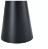 Stół okrągły Angel do jadalni 120 cm dąb/czarny mat