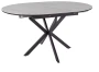 Stół rozkładany Gaston Ceramic do jadalni 100-135 cm biały mat