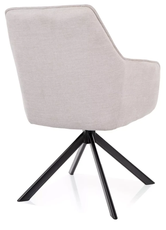 Krzesło tapicerowane Notti Brego jasny beż .22