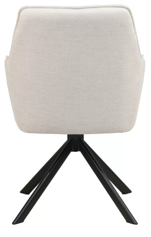 Krzesło tapicerowane Notti Brego jasny beż .22