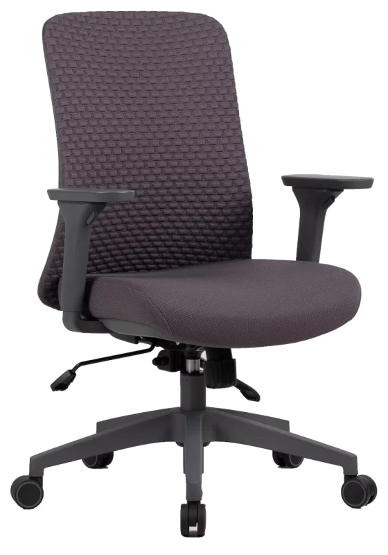 Fotel obrotowy Q-744 ergonomiczny do biura szary