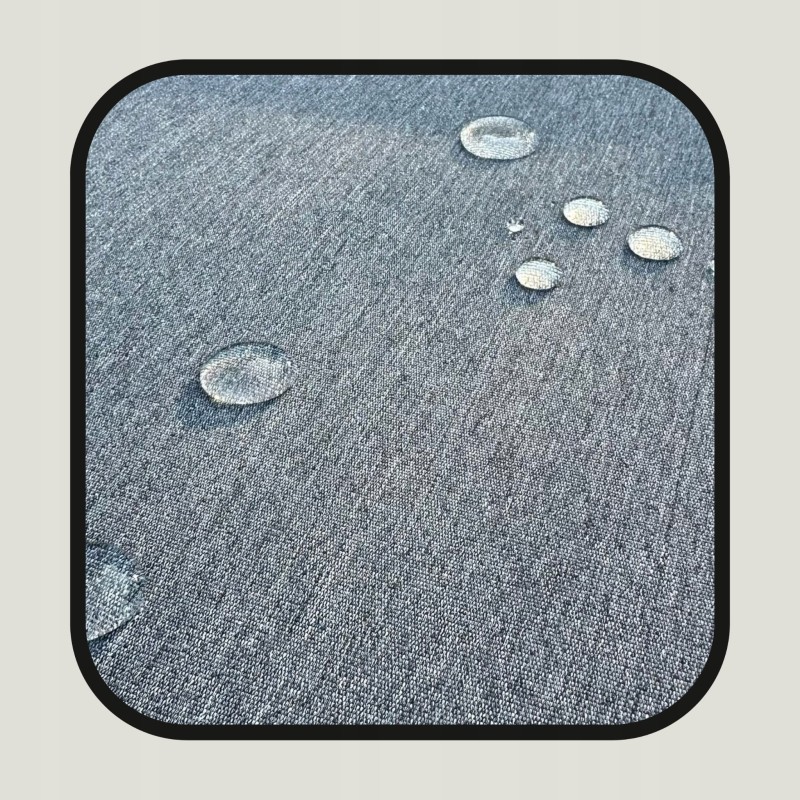 Zestaw mebli ogrodowych Oasis narożnik + fotel i stolik Wodoodporność