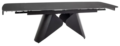 Stół rozkładany Armando ceramiczny do jadalni 160-240 cm czarny mat
