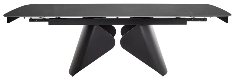 Stół rozkładany Armando ceramiczny do jadalni 160-240 cm czarny mat