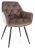 Krzesło tapicerowane Cherry Velvet cappuccino Bluvel 38
