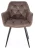 Krzesło tapicerowane Cherry Velvet cappuccino Bluvel 38