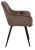 Krzesło tapicerowane Cherry Velvet cappuccino Bluvel 38