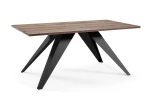 Stolik kawowy Heven 120 cm do salonu - Anthracite Sherman Oak