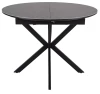 Stół rozkładany Gaston Ceramic do jadalni 100-135 cm szary mat