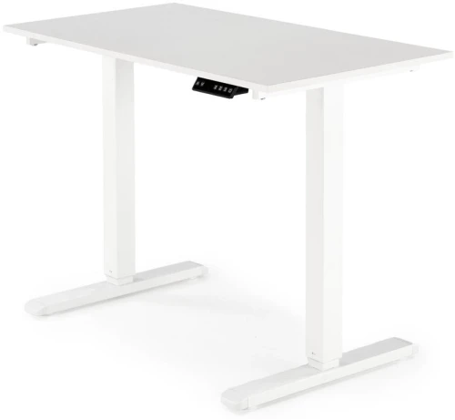 Biurko B53 z elektryczną regulacją wysokości do biura 105 cm biały