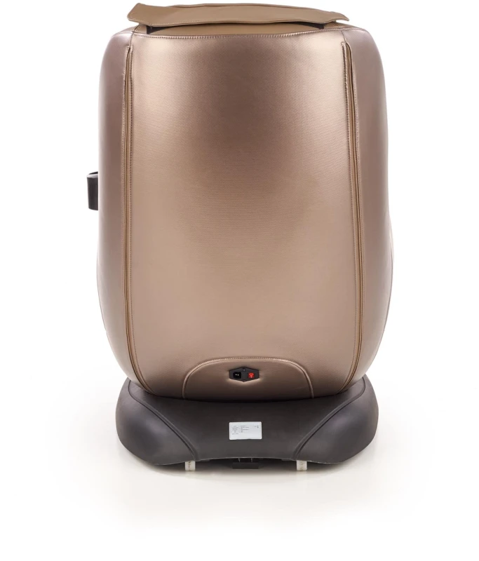 Fotel wypoczynkowy Dopio z funkcją masażu do salonu beżowy