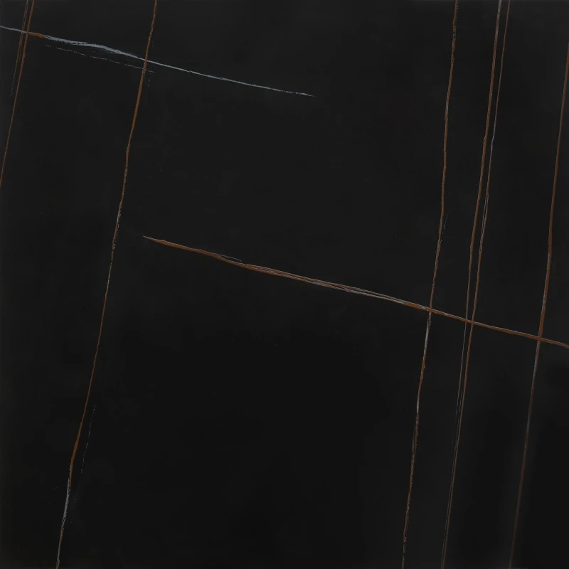 Stolik kawowy Felicia nowoczesny do salonu 80 cm złoty/czarny marmur