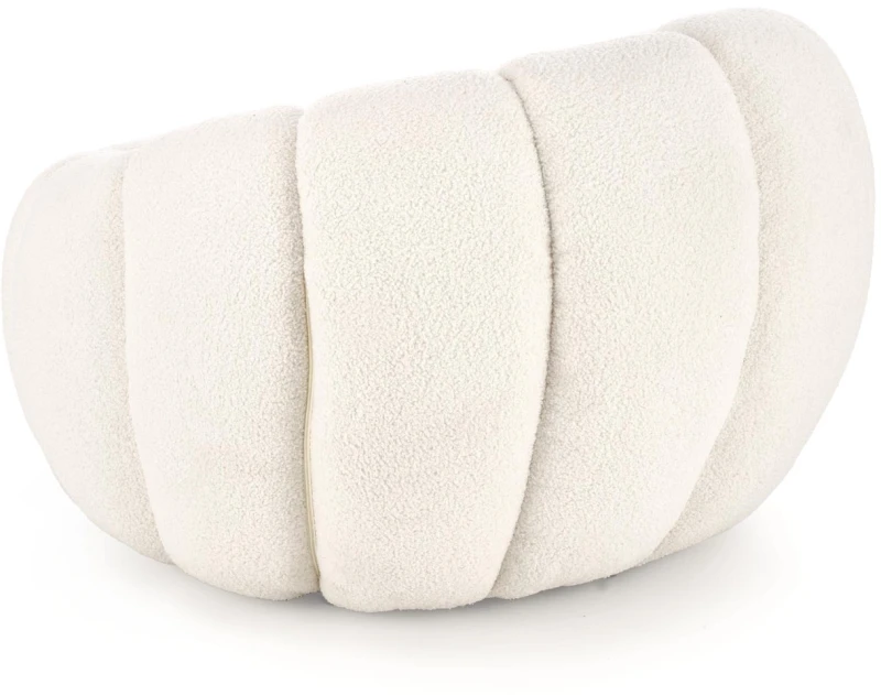 Fotel wypoczynkowy Gaspar nowoczesny do salonu kremowy