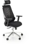 Fotel obrotowy Geronimo ergonomiczny do biura czarny