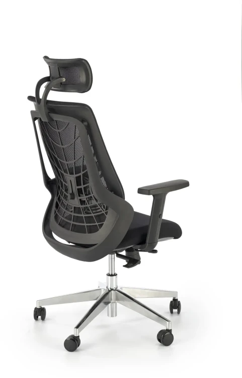 Fotel obrotowy Geronimo ergonomiczny do biura czarny