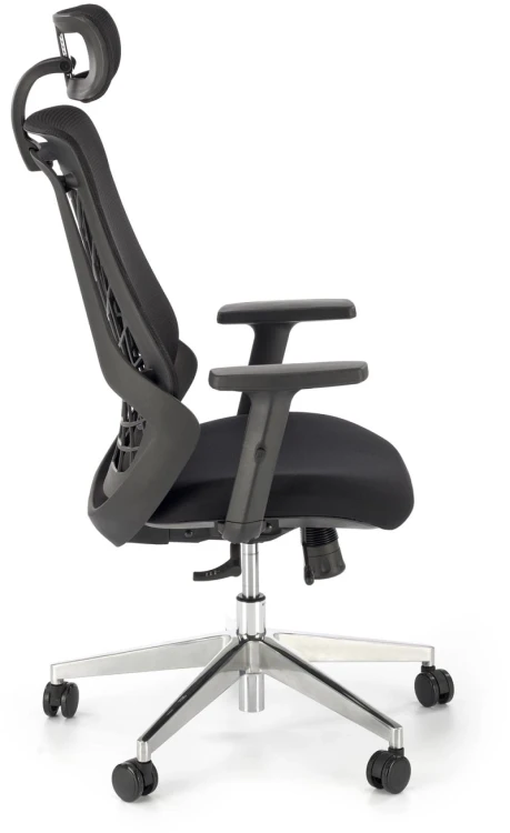 Fotel obrotowy Geronimo ergonomiczny do biura czarny