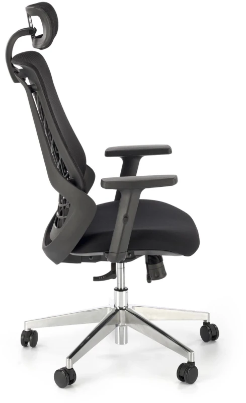 Fotel obrotowy Geronimo ergonomiczny do biura czarny