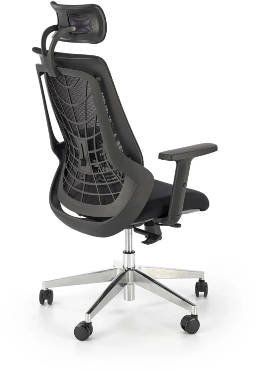 Fotel obrotowy Geronimo ergonomiczny do biura czarny