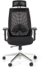 Fotel obrotowy Geronimo ergonomiczny do biura czarny