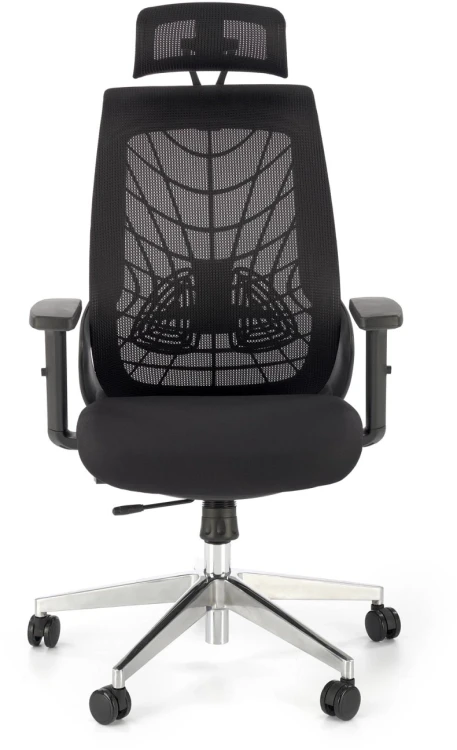 Fotel obrotowy Geronimo ergonomiczny do biura czarny