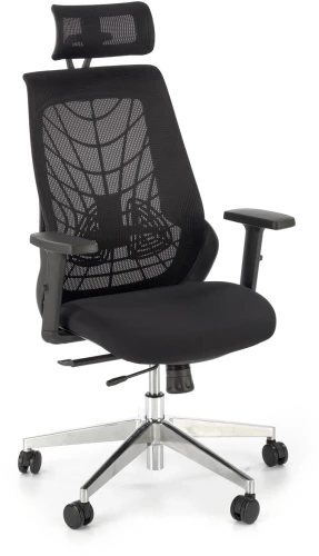 Fotel obrotowy Geronimo ergonomiczny do biura czarny