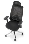 Fotel obrotowy Geronimo ergonomiczny do biura czarny