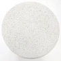 Stolik kawowy Giza okrągły do salonu 54 cm biały