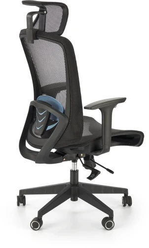 Fotel obrotowy Goliat ergonomiczny do biura czarny