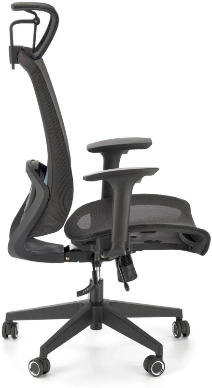 Fotel obrotowy Goliat ergonomiczny do biura czarny