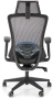 Fotel obrotowy Goliat ergonomiczny do biura czarny