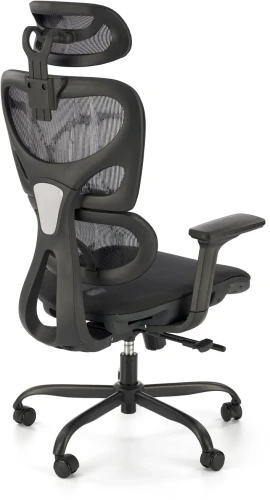 Fotel obrotowy Gotard ergonomiczny do biura czarny