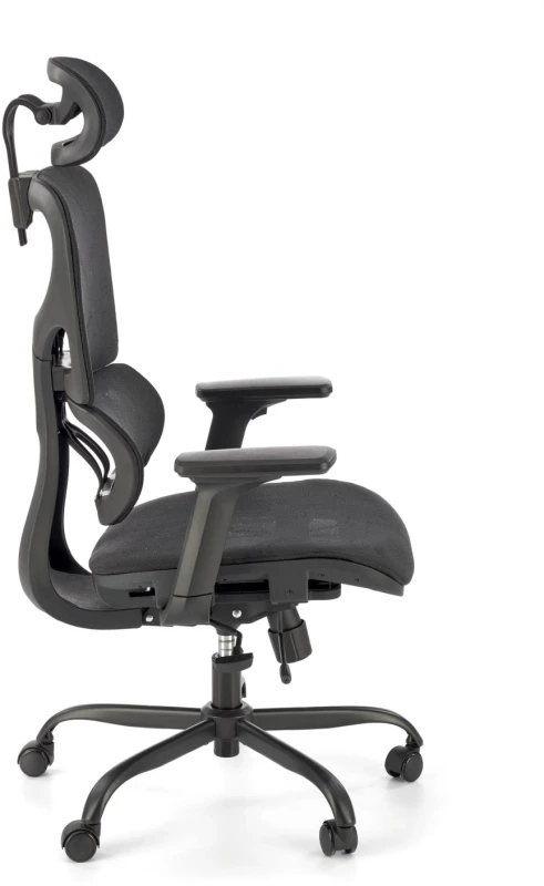 Fotel obrotowy Gotard ergonomiczny do biura czarny