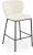 Hoker barowy H119 tapicerowany nowoczesny z oparciem do kuchni kremowy