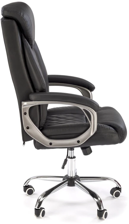 Fotel obrotowy Helder eco skóra z mechanizmem TILT do biura czarny