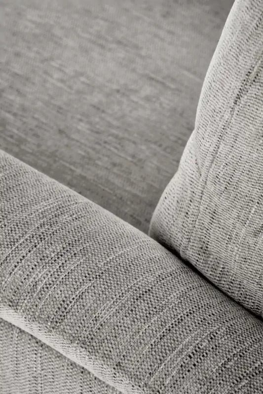 Fotel rozkładany Jamal wypoczynkowy elektryczny z gniazdem USB do salonu popielaty