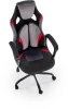 Fotel obrotowy Jensen gabinetowy z mechanizmem TILT do biura czarny/popielaty
