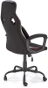 Fotel obrotowy Jensen gabinetowy z mechanizmem TILT do biura czarny/popielaty