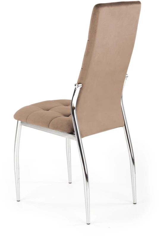 Krzesło K416 tapicerowane do jadalni beżowy
