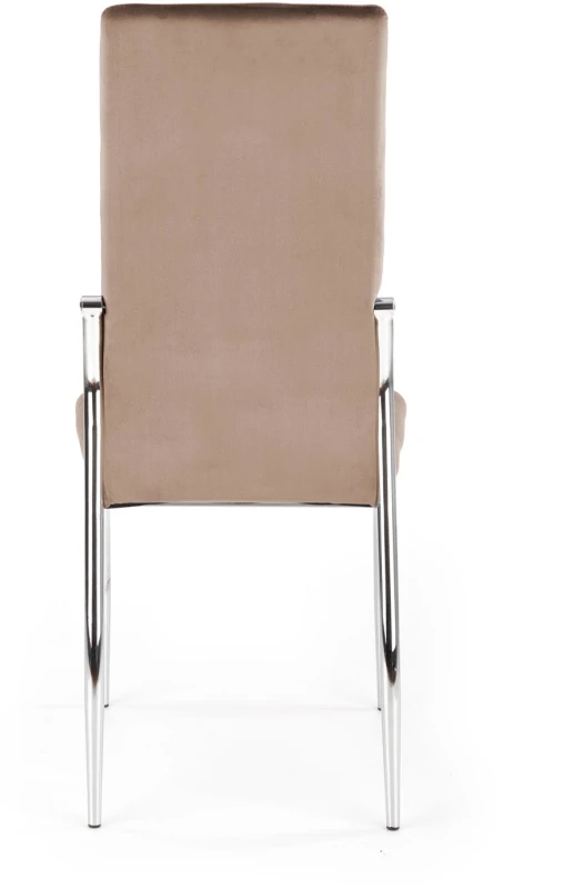 Krzesło K416 tapicerowane do jadalni beżowy