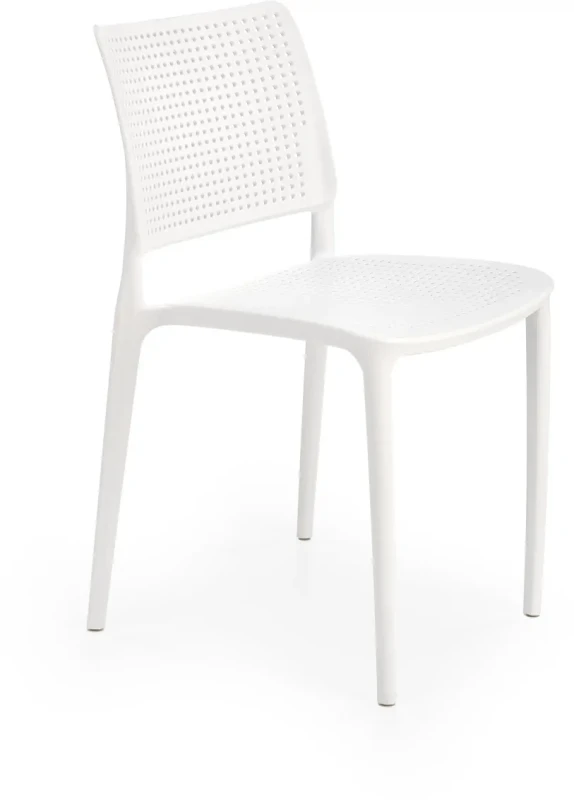 Krzesło K514 polipropylen biały