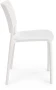 Krzesło K514 polipropylen biały