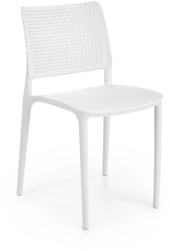 Krzesło K514 polipropylen biały
