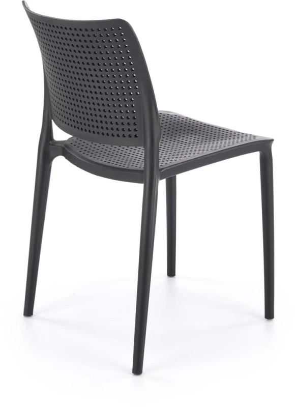 Krzesło K514 polipropylen czarny