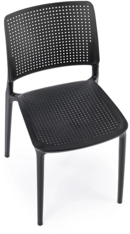 Krzesło K514 polipropylen czarny