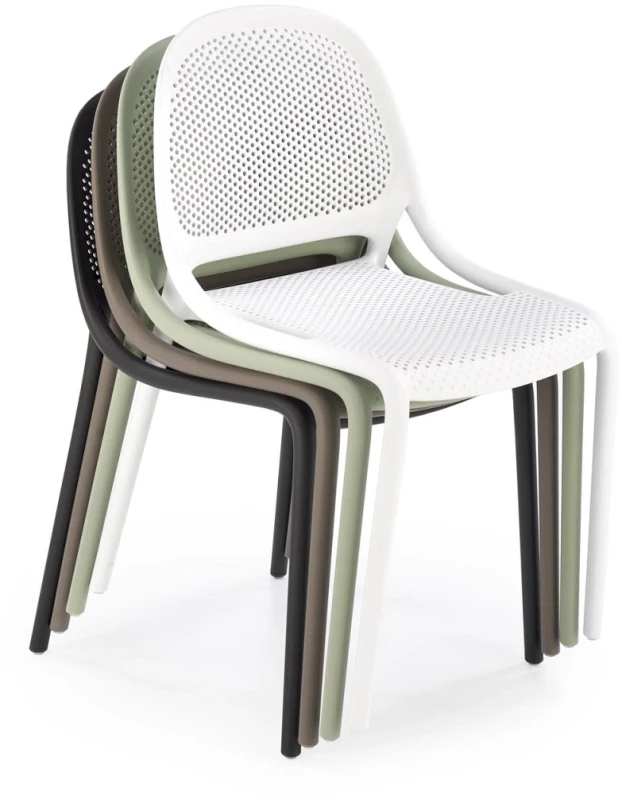 Krzesło K532 polipropylen czarny