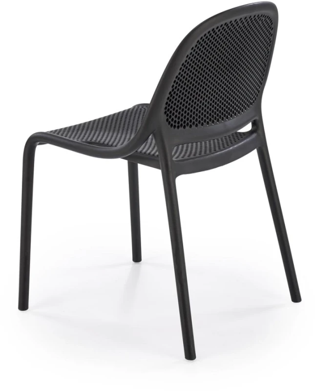 Krzesło K532 polipropylen czarny